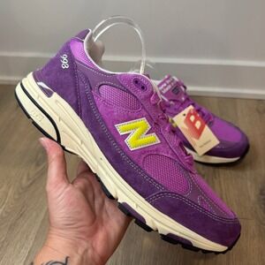 New Balance 993 Made in USA Passion Fruit Sneakers Men's 10 MR993NV NEW